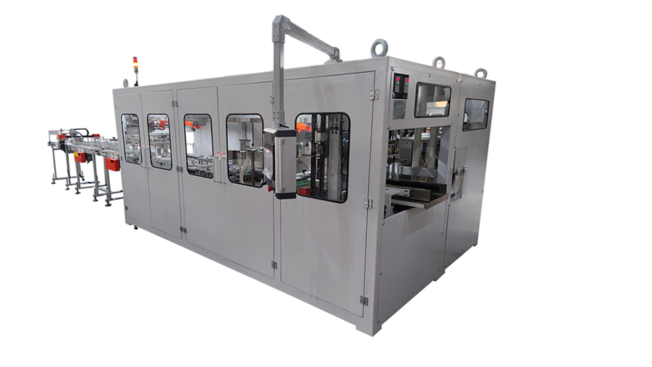 Automatic 48 rolls small toilet paper bundle packing machine.jpg