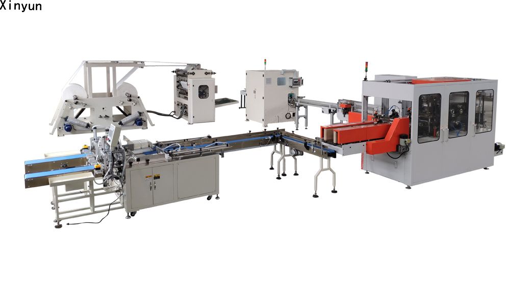 XY-GU-281 Automatic facial tissue log saw cutting machine