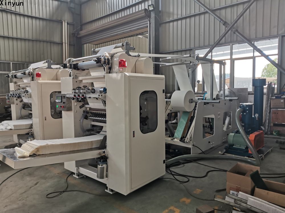 XY-BT-288 Automatic V fold hand towel paper making machine