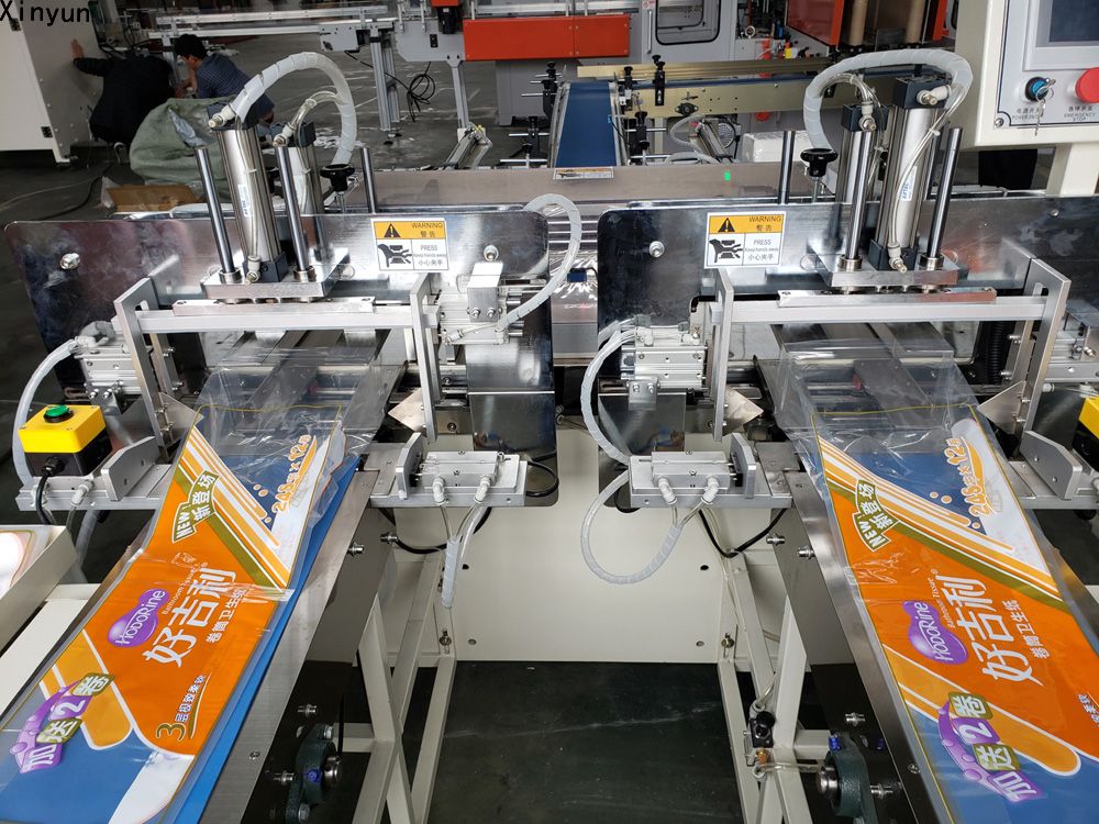 XY-GU-26B Semi automatic facial tissue bundle packing machine
