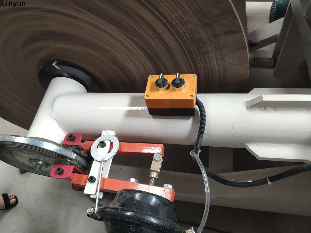 XY-AI-600 High speed kraft paper slitting rewinding machine