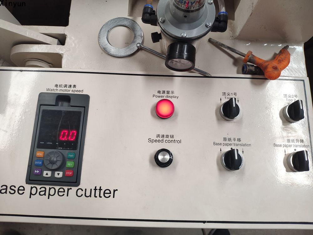 XY-AI-600 High speed kraft paper slitting rewinding machine