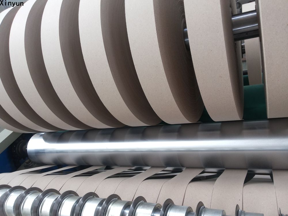 XY-AI-600 High speed kraft paper slitting rewinding machine