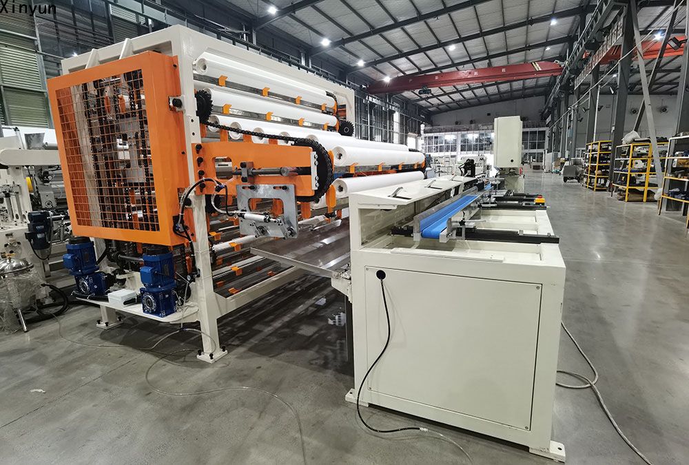 Automatic kitchen towel paper toilet paper making machine production line