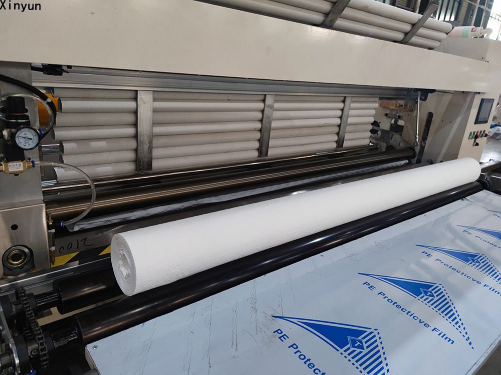 Hot selling glue lamination toilet paper production line