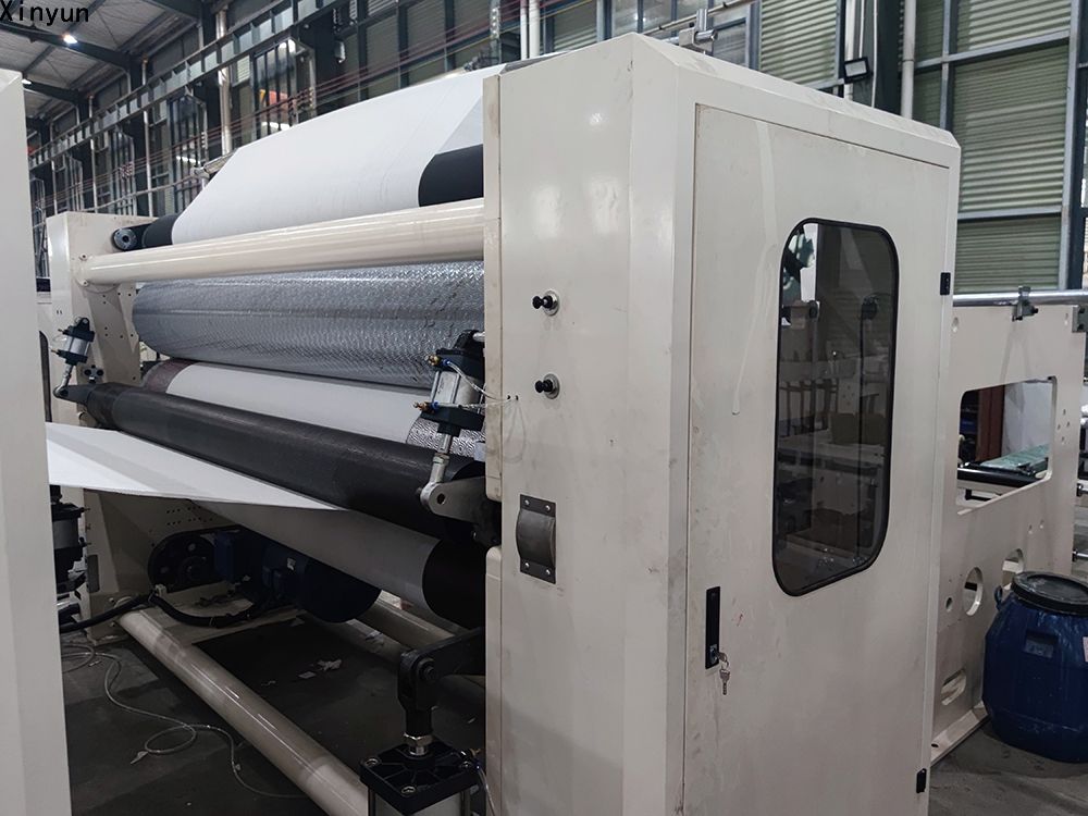 Hot selling glue lamination toilet paper production line