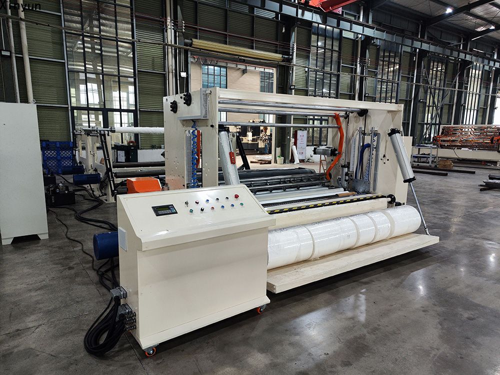 XY-XX-A High speed jumbo roll paper slitting rewinding machine