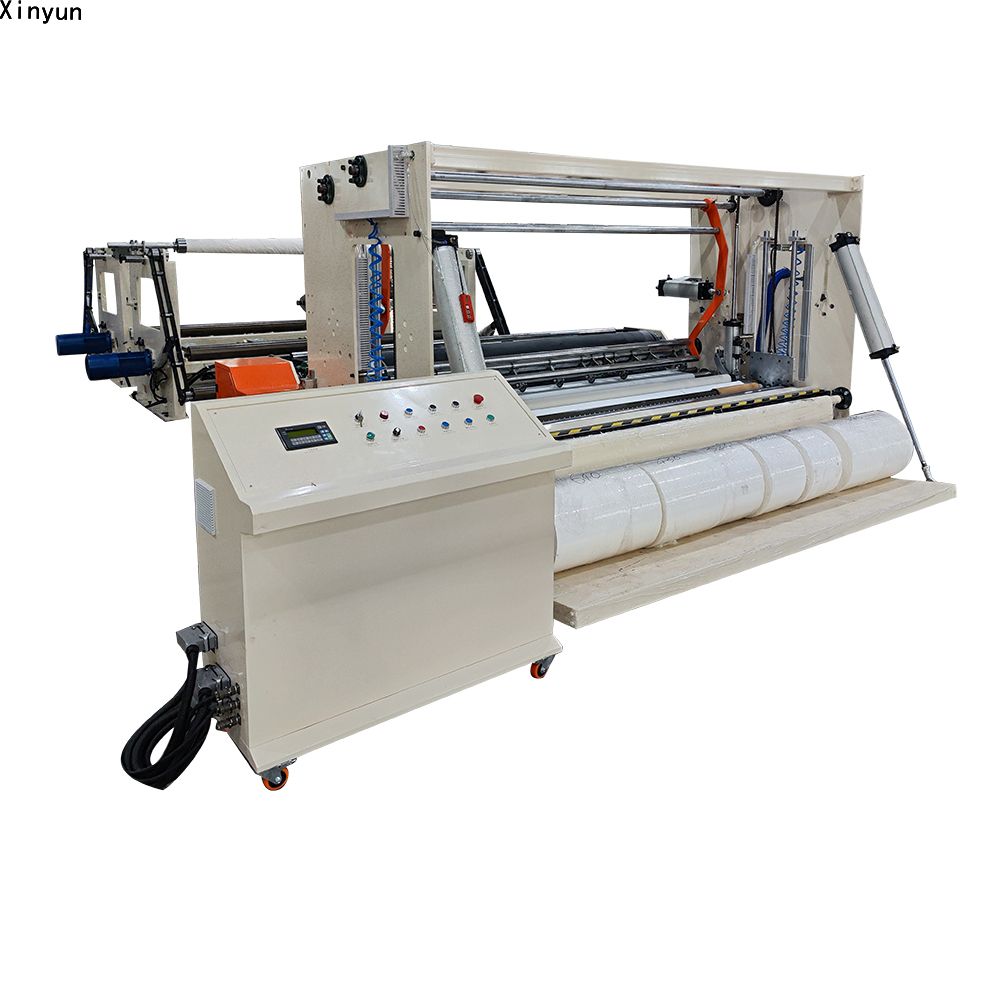 XY-XX-A High speed jumbo roll paper slitting rewinding machine
