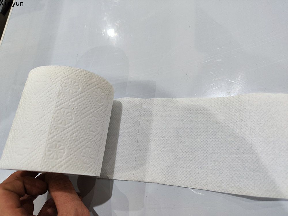 Hot selling 2800 mm automatic double embossing toilet paper making machine