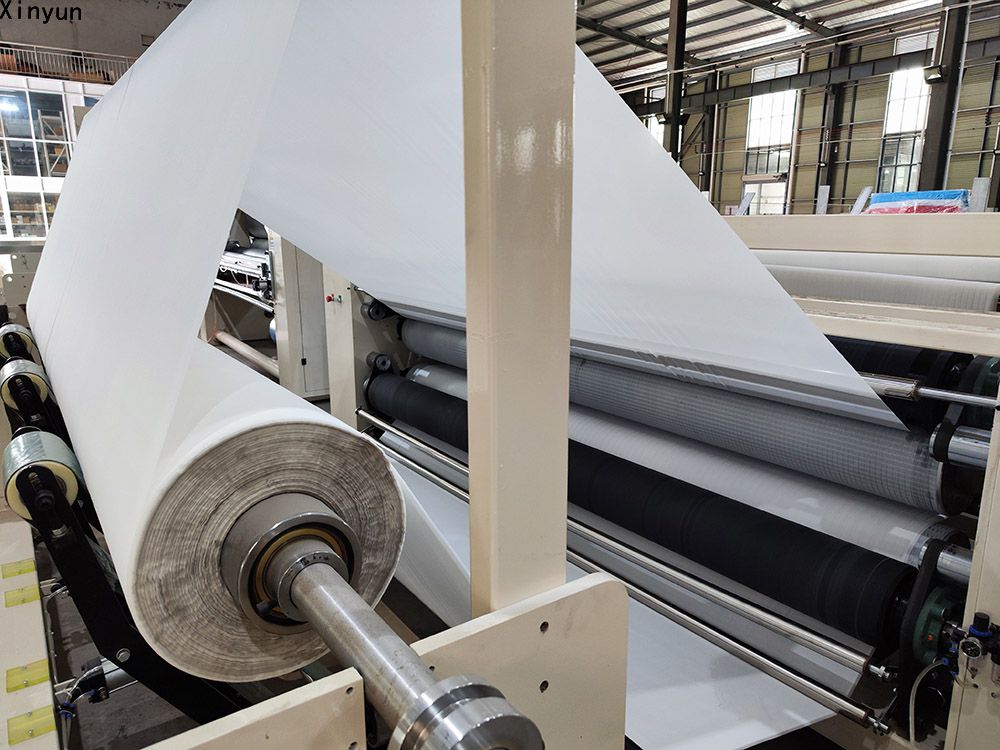 Hot selling 2800 mm automatic double embossing toilet paper making machine