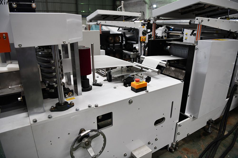 Automatic transferring napkin tissue machine production line