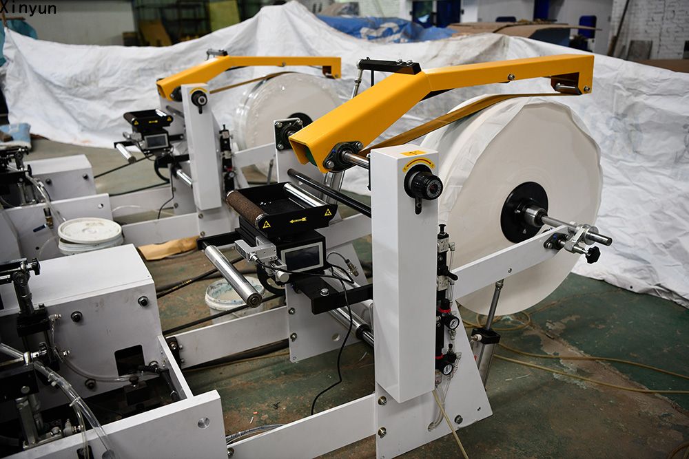 Automatic transferring napkin tissue machine production line