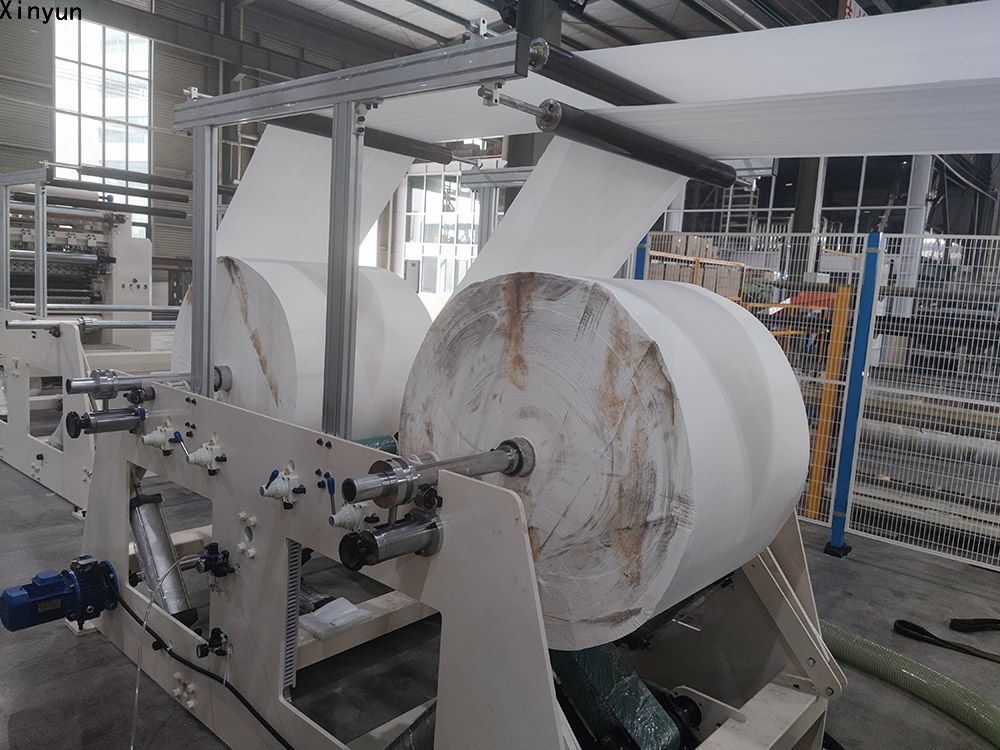 4 lines V fold hand towel paper folding machine