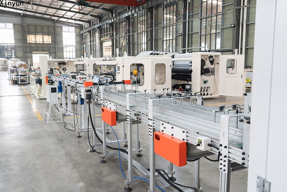 Automatic kitchen towel paper making machine production line