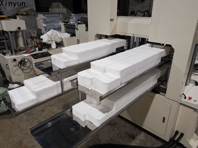 XY-OQ-7000K Four decks napkin tissue folding machine