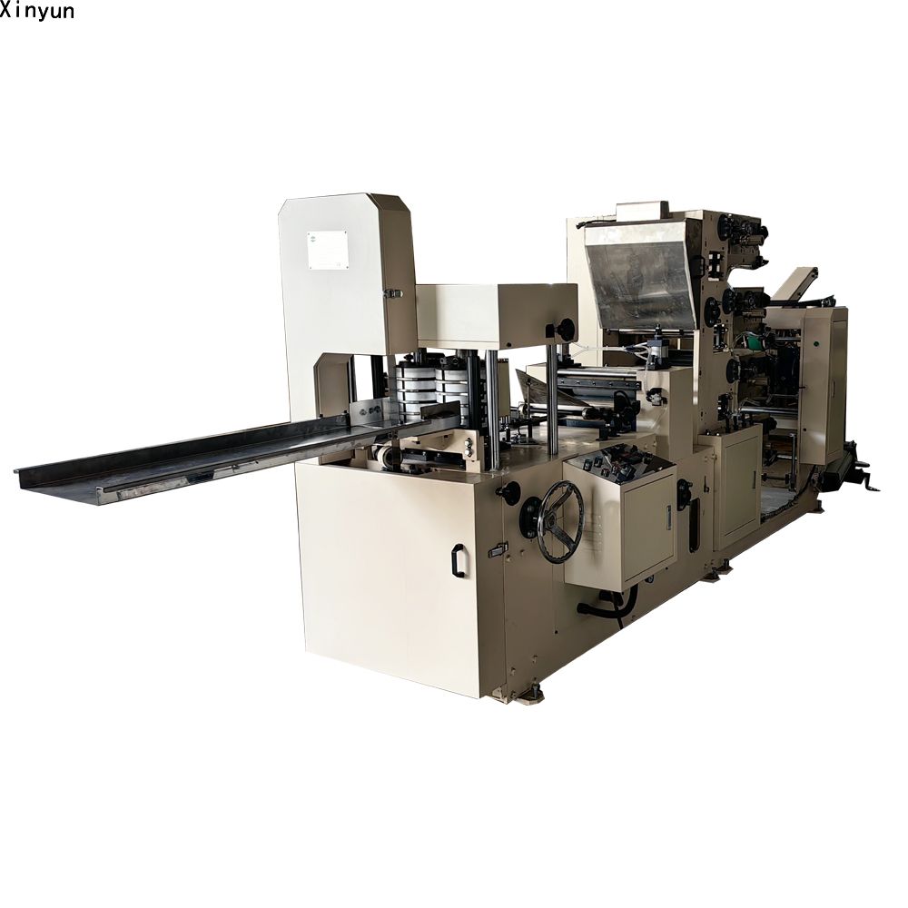 XY-OQ-7000A Automatic 4 colors printing napkin tissue making machine