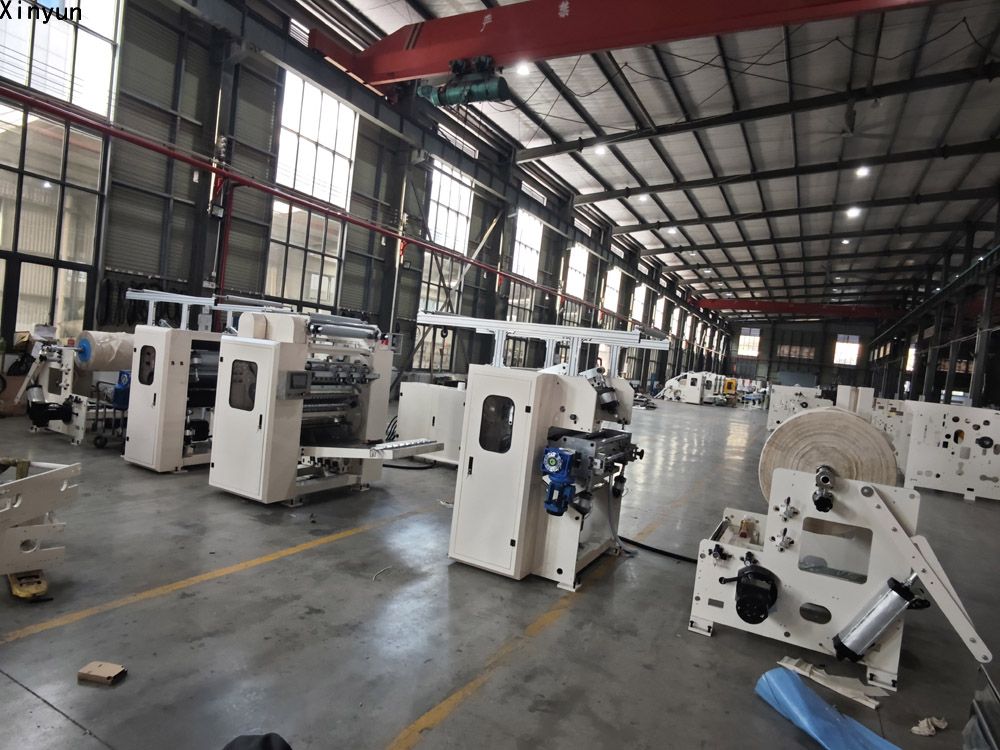 Automatic V fold hand towel paper glue lamination machine