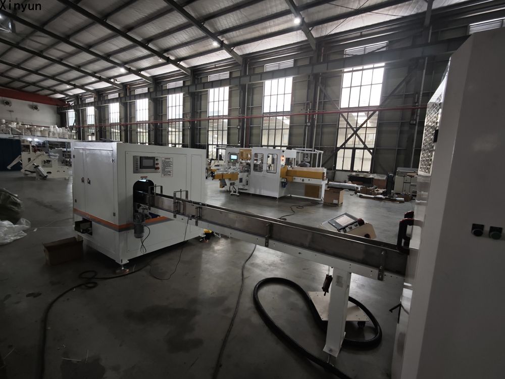 XY-GU-A-A Automatic transferring facial tissue machine production line