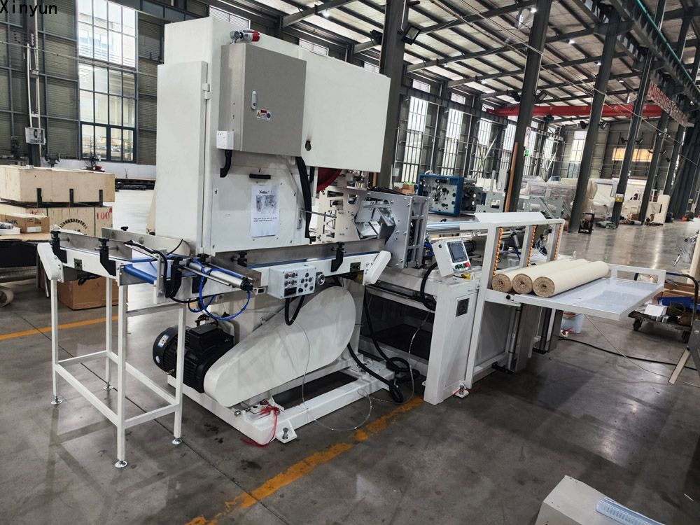 XY-AI-500 Low price JRT roll paper band saw cutting machinery