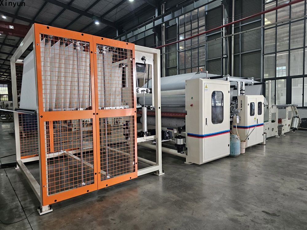 Automatic glue lamination kitchen towel paper color printing machine