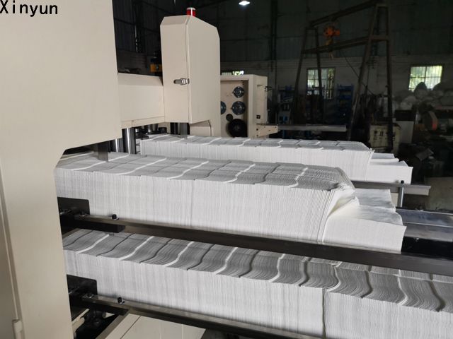 XY-OQ-7000K Four Decks Napkin Tissue Two Colors Printing Machine