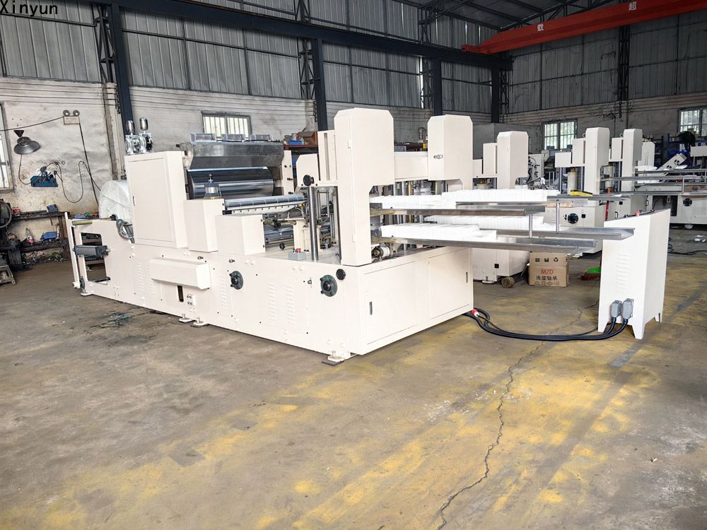 XY-OQ-7000K Four Decks Napkin Tissue Two Colors Printing Machine
