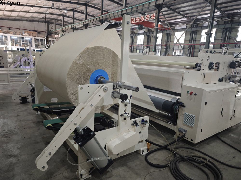 Customized design automatic maxi roll paper machine