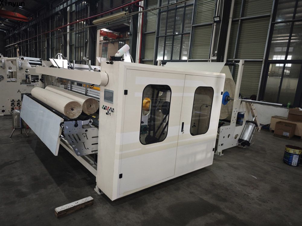 Customized design automatic maxi roll paper machine