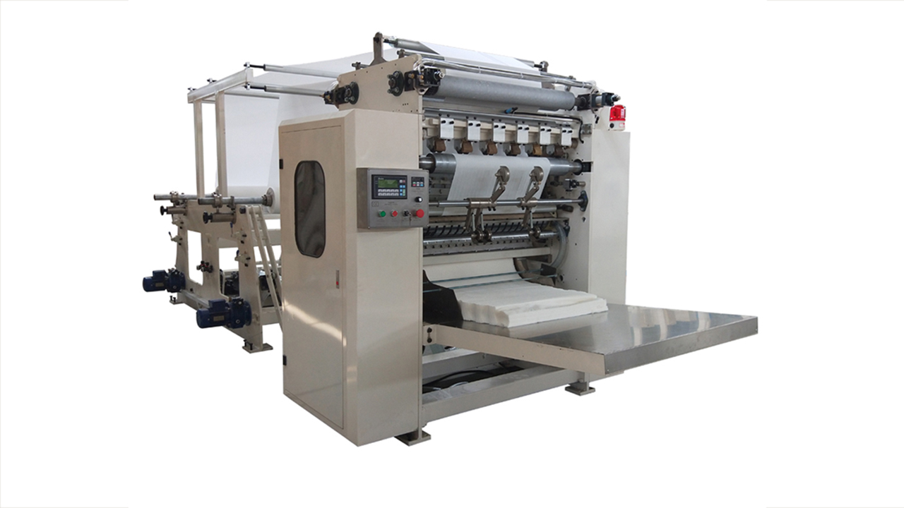 How to operate automatic facial tissue making machine