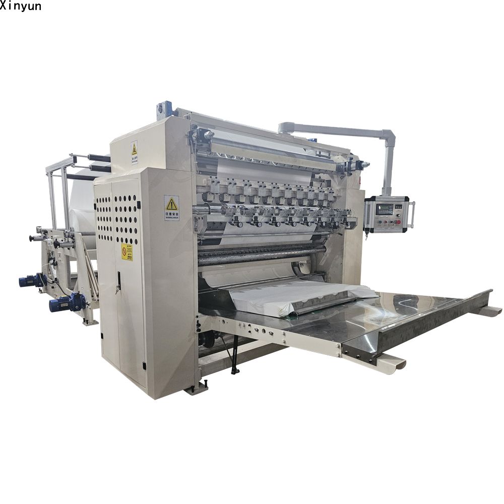Low price facial tissue folding machine