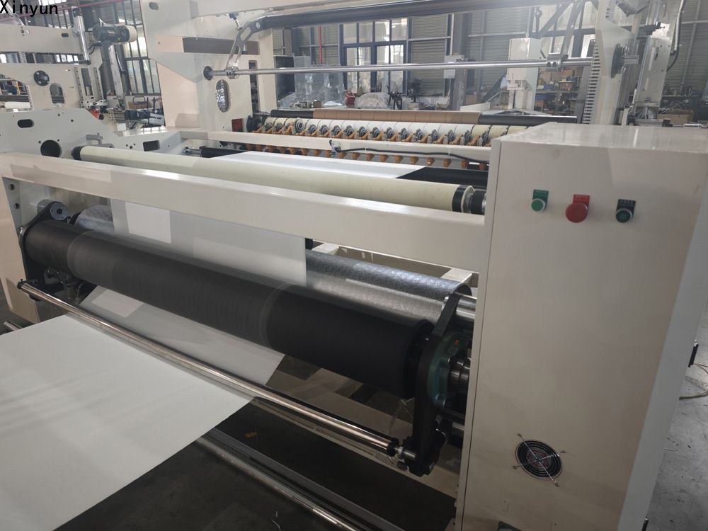 XY-TQ-G High speed maxi roll paper slitting machine