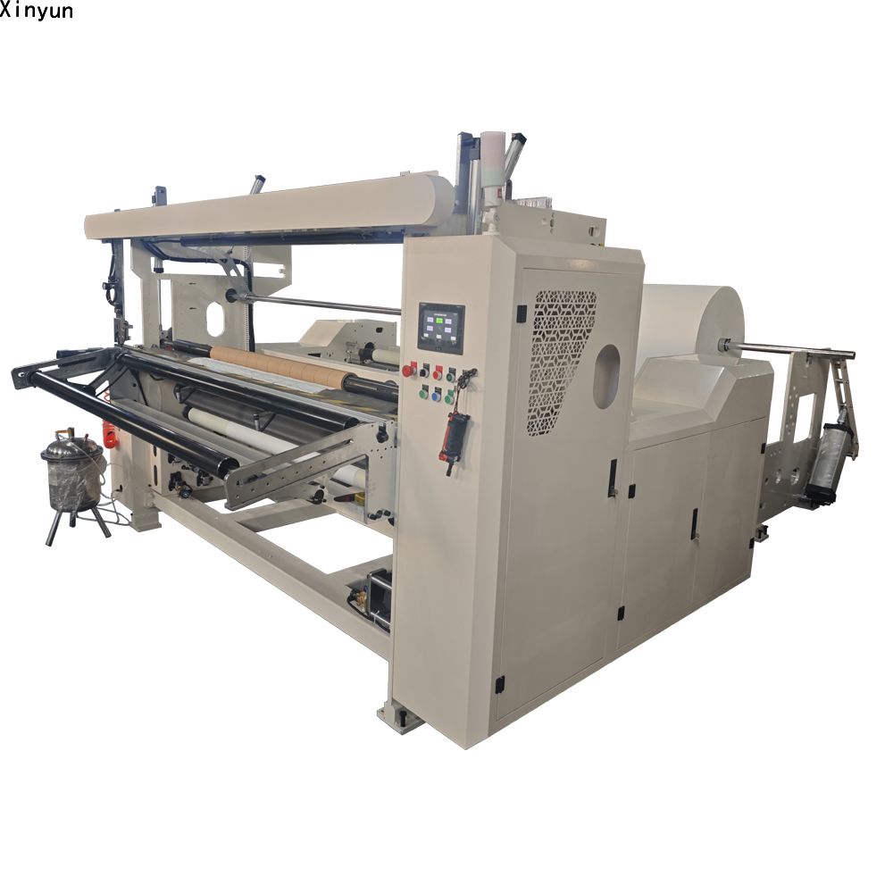 XY-TQ-G High speed maxi roll paper slitting machine
