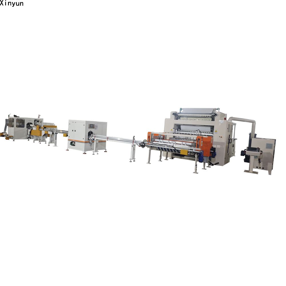 7 Lines Automatic Transferring Facial Tissue Machine Production Line