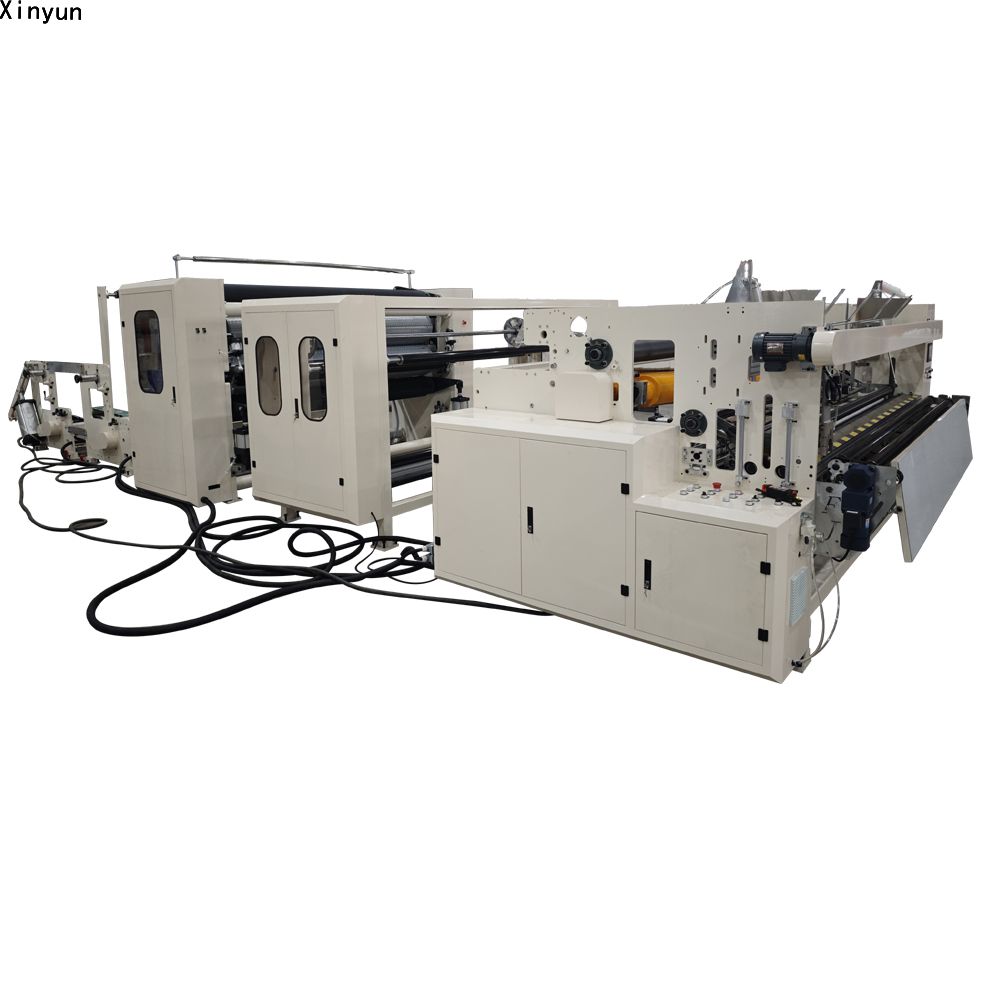 China automatic toilet paper and kitchen towel paper machine