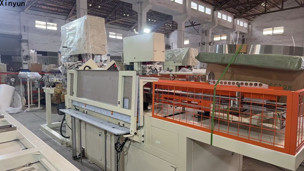 XY-AI-500 High speed small bobbin paper band saw cutting machine