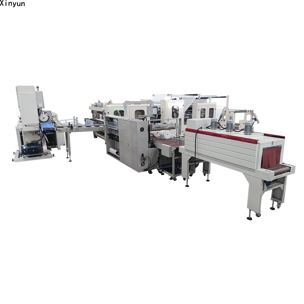 Automatic Labeling Maxi Roll Gluing Lamination Production Line Explained