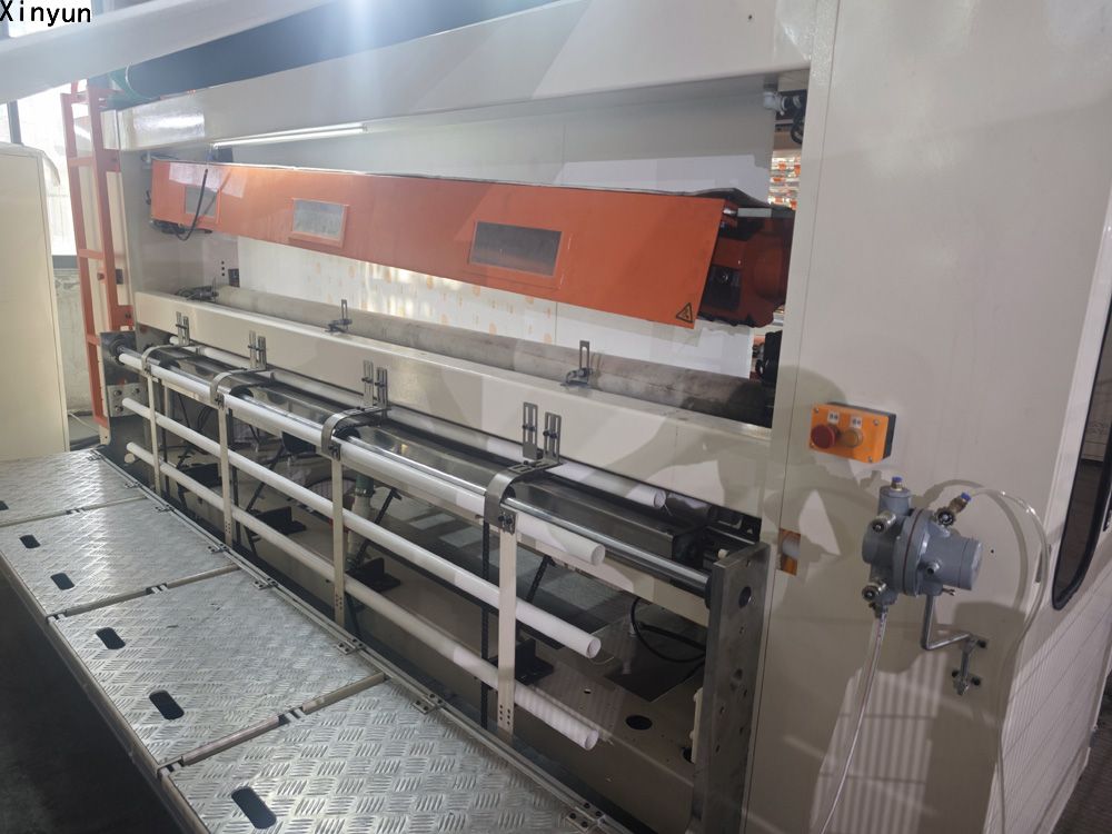 Non stop automatic glue lamination toilet paper machine production line