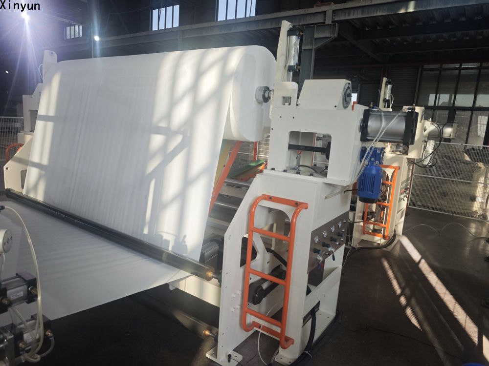 Non stop automatic glue lamination toilet paper machine production line