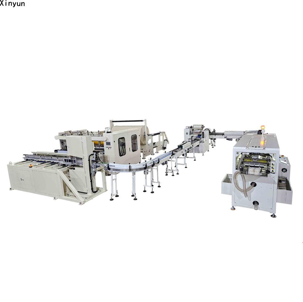 XY-TQ-A-A Automatic single roll toilet paper packing machinery production line
