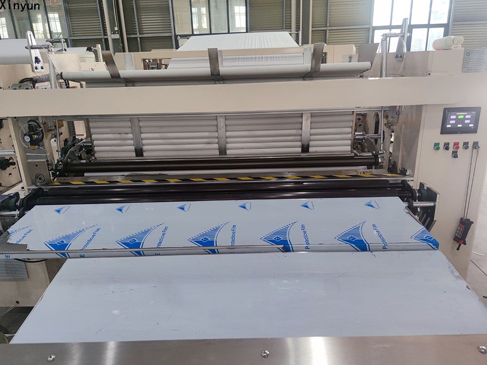 XY-TQ-A-A Automatic single roll toilet paper packing machinery production line