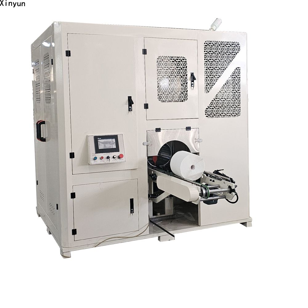 XY-AI-281  Automatic Maxi Roll Paper Log Saw Cutting Machine