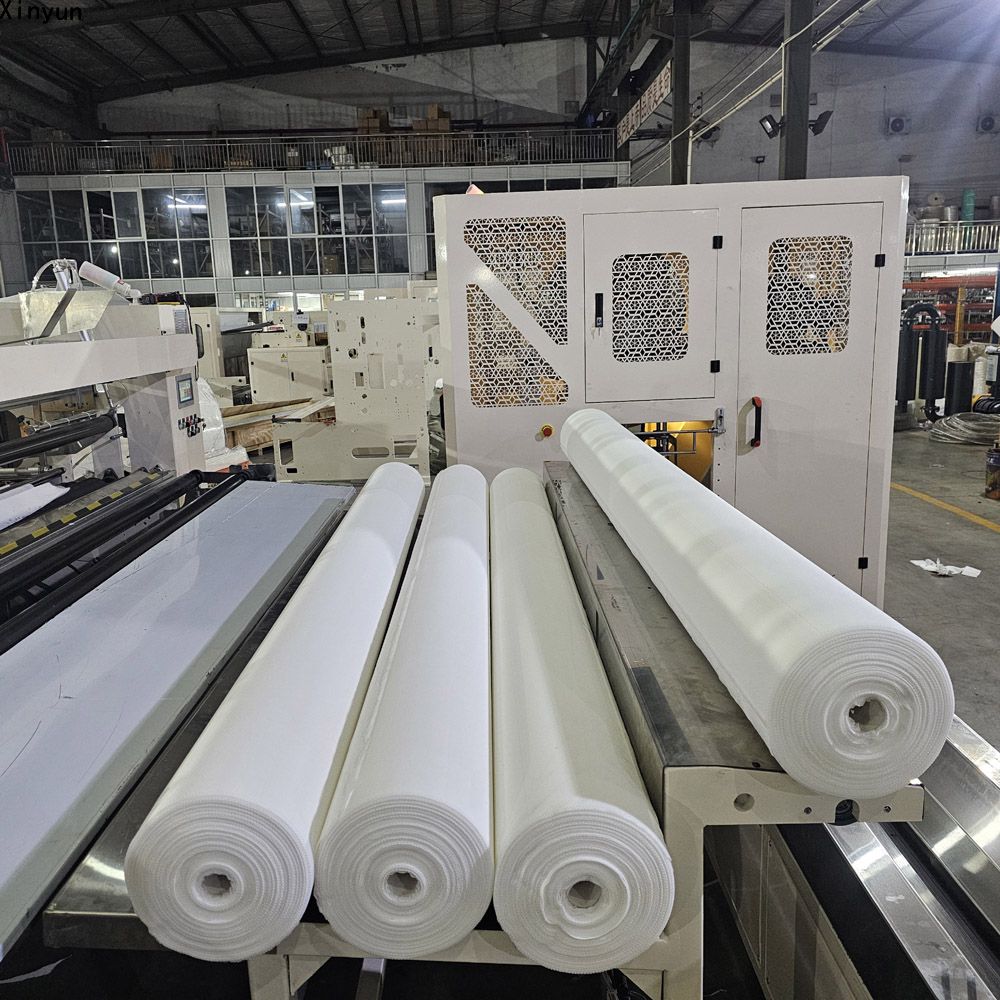 Automatic small bobbin paper log saw cutting machine production line