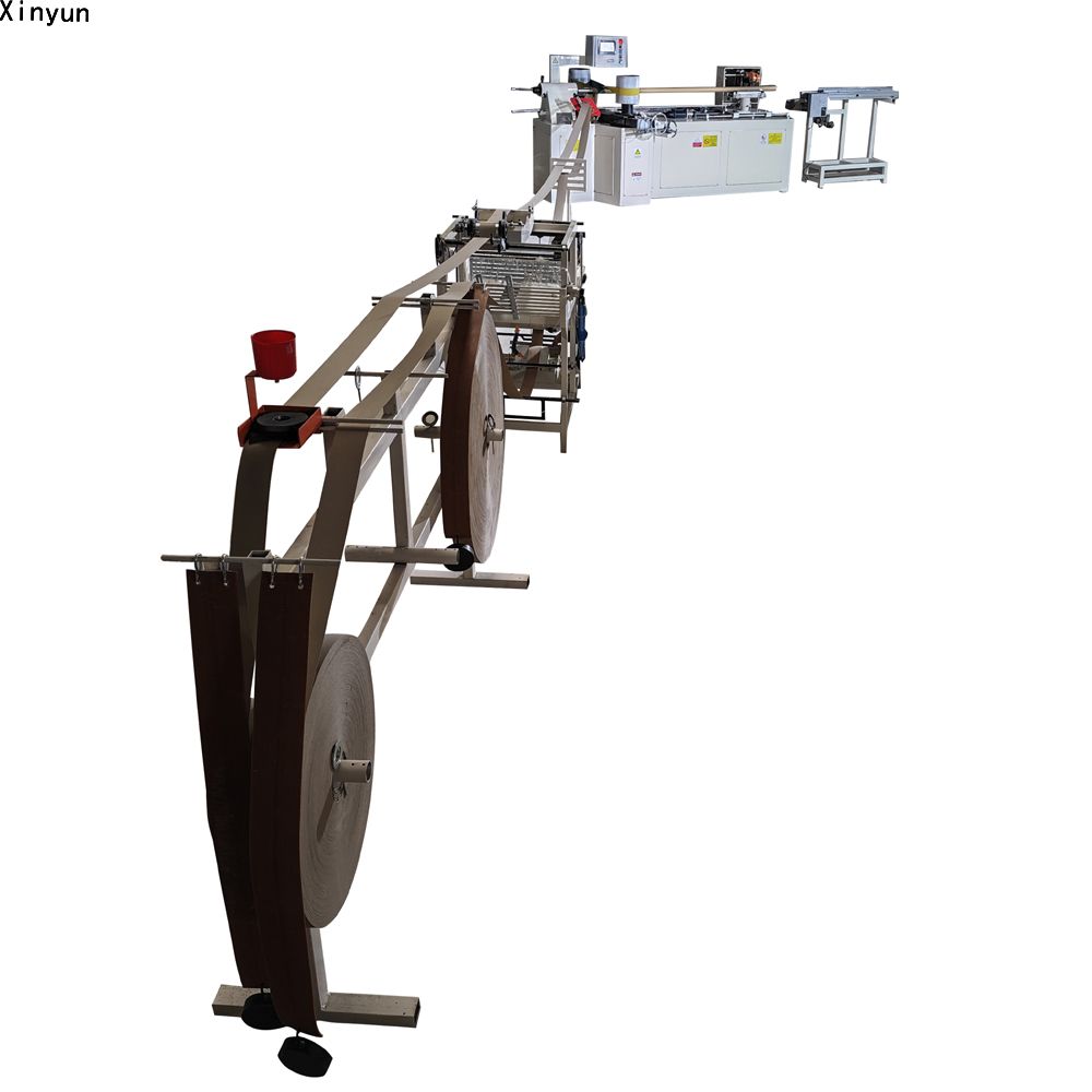 High speed paper tube perforating machine