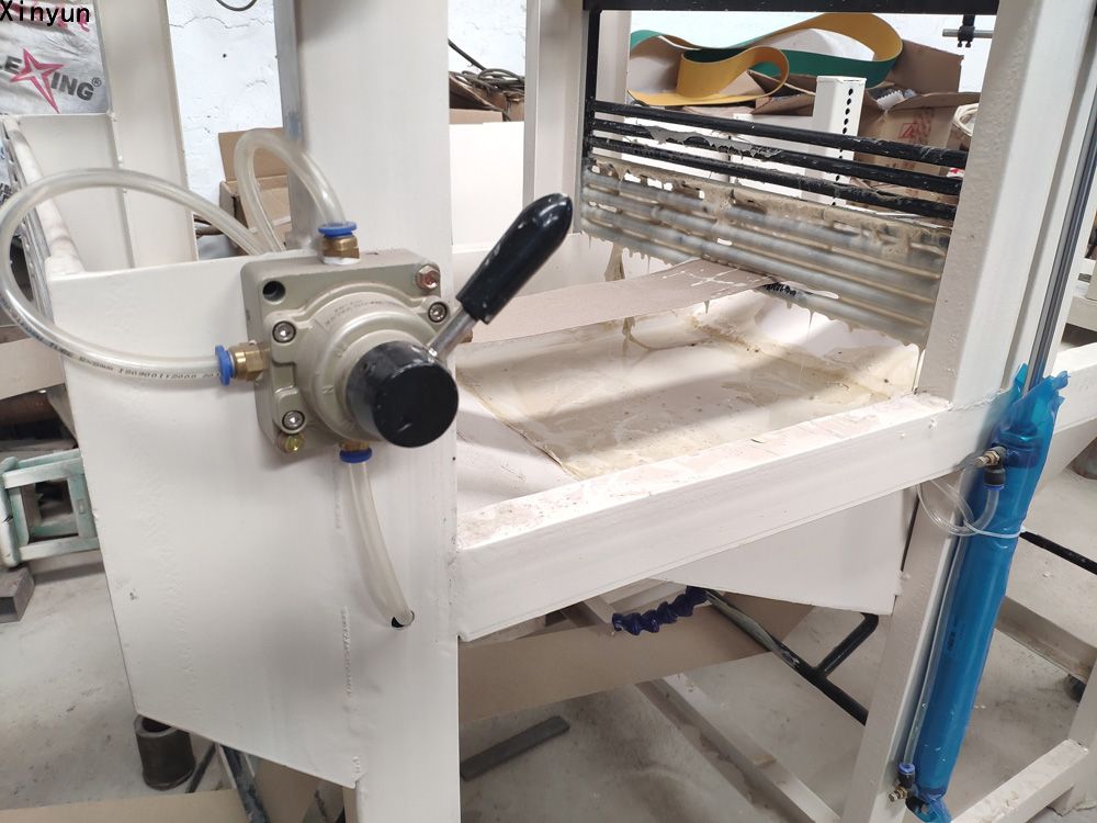 High speed paper tube perforating machine