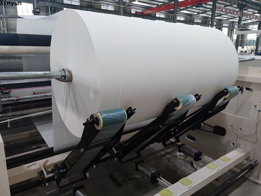 2800 mm automatic toilet paper maxi roll paper and kitchen towel paper rewinding machine