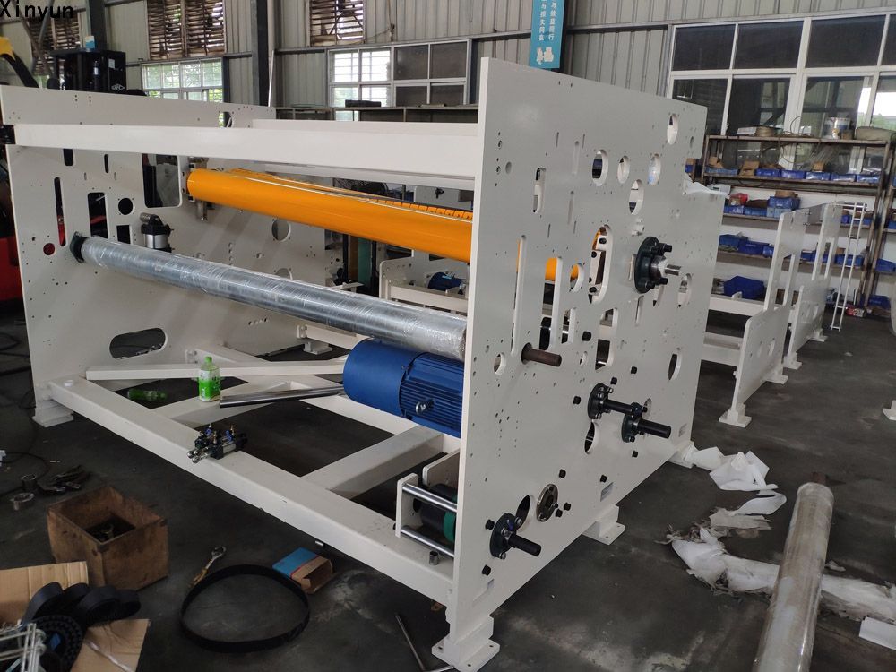 2800 mm automatic toilet paper maxi roll paper and kitchen towel paper rewinding machine