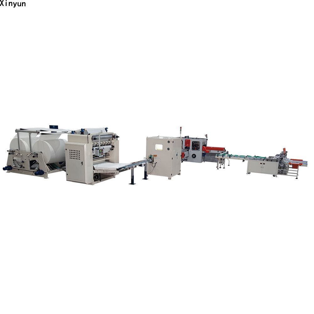 full automatic facial tissue paper machine production line