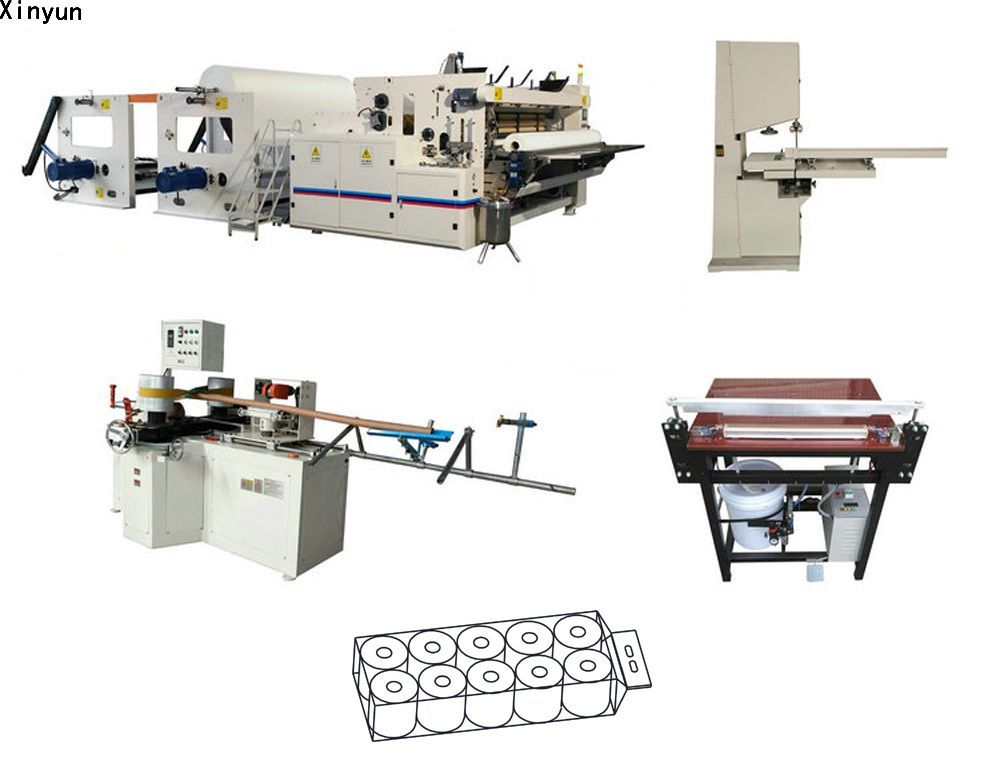 Low Price Small Toilet Roll Paper Machine Production Line